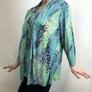 Allison Daley Cardigan with built in shirt